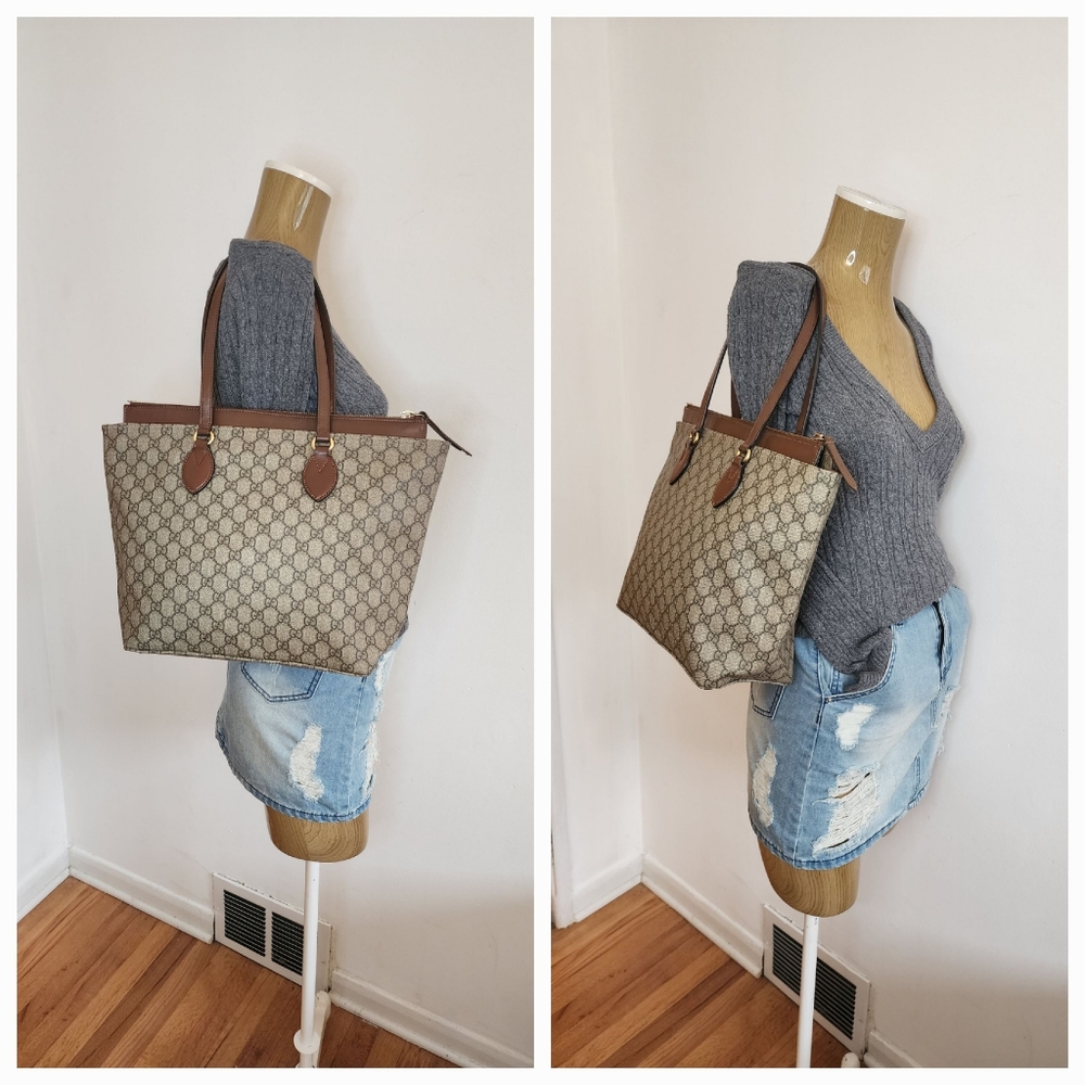 ✨️GUCCI GG Supreme Linea Tote Bag